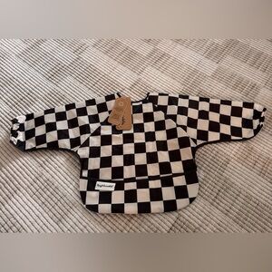 Checkered Kids Bib